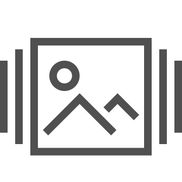 Gallery, image, multimedia icon