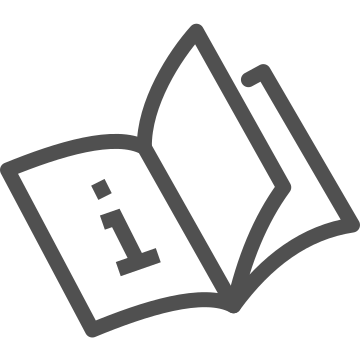 Desk, faq, guide icon