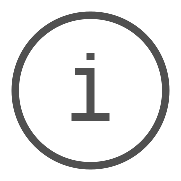 Details, help, info circle icon