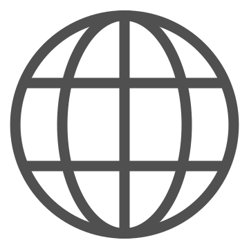 Browser, earth, global icon