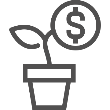Finance, growth, investment icon