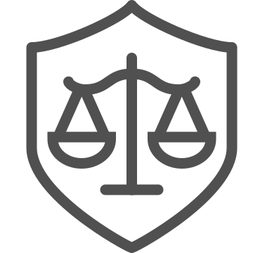 Balance, court, justice icon