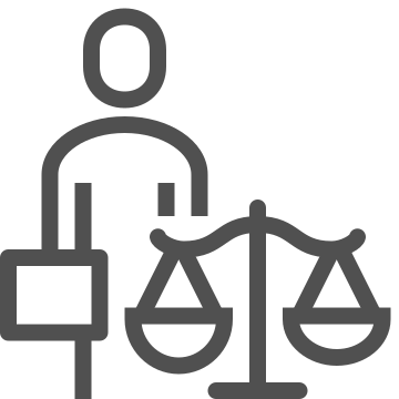 Balance, justice, law icon