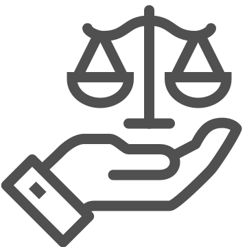 Balance, justice, law icon