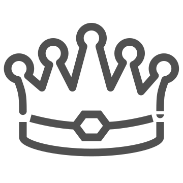 Authority, coronation, crown icon