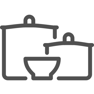 Cooking, cookware, home icon