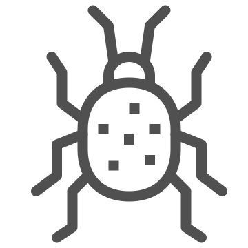 Beetle, ecology, gardening icon