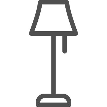 Desk lamp, illumination, lamp icon