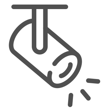 Ceiling, electric, fixture icon