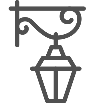 Decorative, fixture, hanging icon