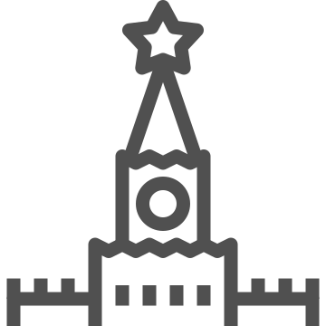 Architecture, building, landmark icon
