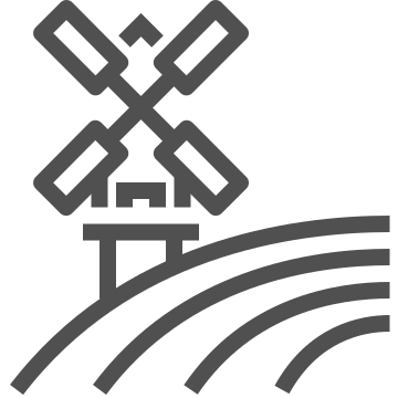 Agriculture, environment, field icon