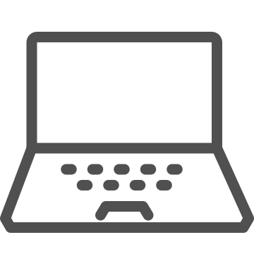 Computer, electronics, laptop icon