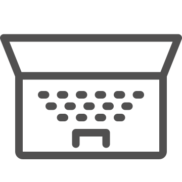 Computer, electronic, laptop icon
