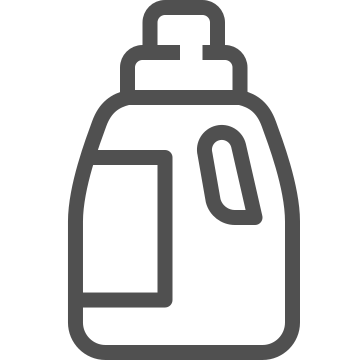 Bottle, cleaning, detergent icon