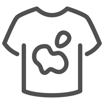 Bleach, cleaning, clothing icon