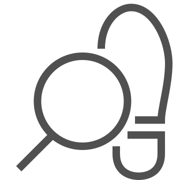 Court, evidence, investigation icon