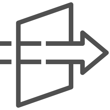 Abstract, arrow, layers icon