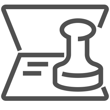 Certificate, contract, document icon