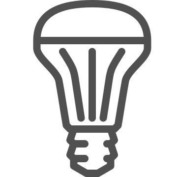 Electricity, energy, idea icon