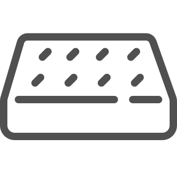 Bed, bedding, linens icon
