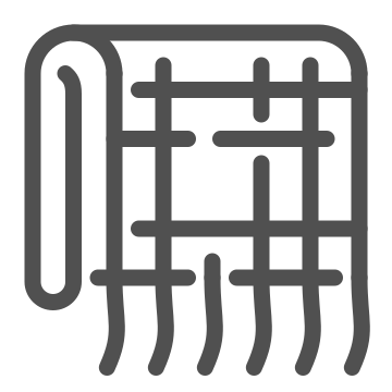 Cloth, fabric, linens icon