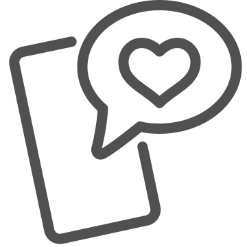 App, bubble, communication icon
