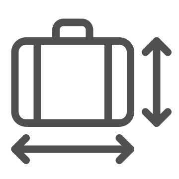 Airport, baggage, luggage icon