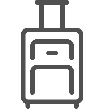 Airport, baggage, luggage icon