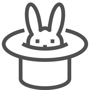 Hat, magic, magician icon