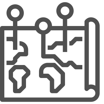 Business, earth, geography icon
