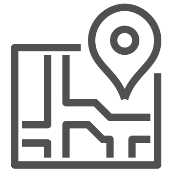 Direction, gps, location icon