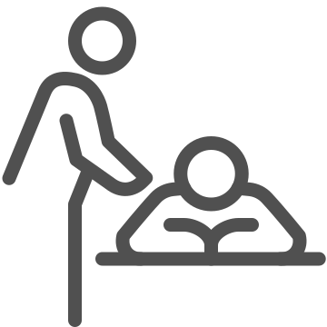 Beauty, health, massage icon