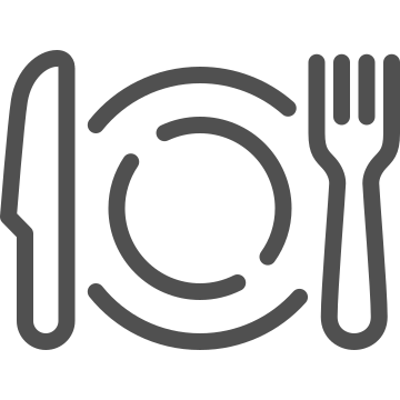 Dining, food, fork icon