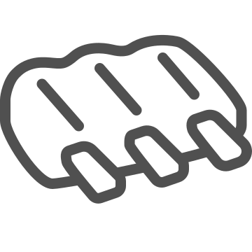 Barbecue, butcher, food icon