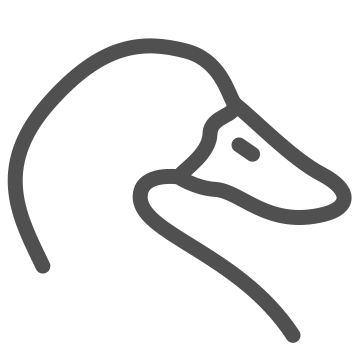 Animal, bird, duck icon