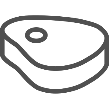 Beef, butcher, cooking icon