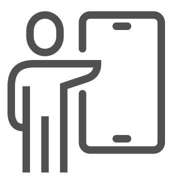 Application, device, mobile app icon