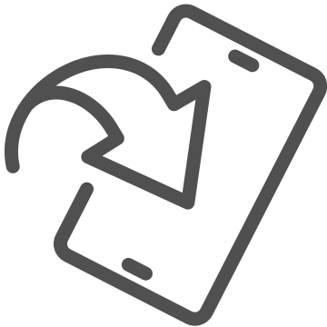 Arrow, mobile, refresh icon