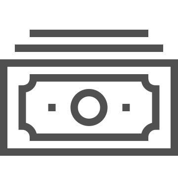 Banknote, bill, cash icon