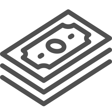 Banknote, cash, currency icon