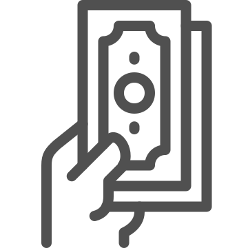 Banknote, cash, currency icon