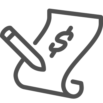 Bill, currency, dollar icon