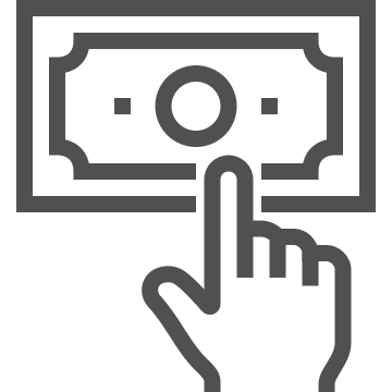 Banknote, cash, currency icon