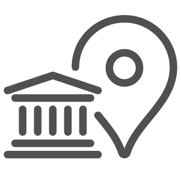 Artifacts, culture, destination icon