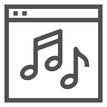Audio, multimedia, music icon