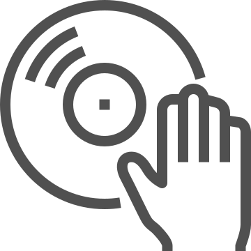 Audio, dj, mixing icon