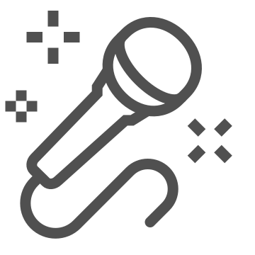 Audio, festival, microphone icon