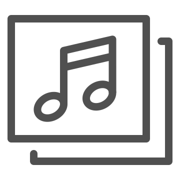 Audio, control, melody icon