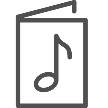 Audio, melody, music icon